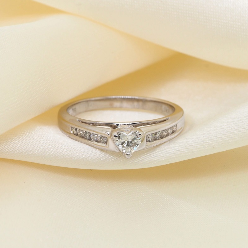 Radiant Cut Cathedral Split Hidden Diamond Engagement Ring In 950 Platinum  | Fascinating Diamonds
