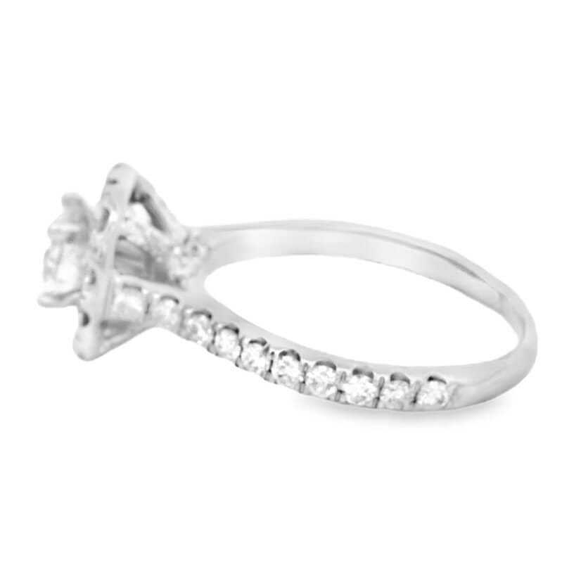 Neil Lane Round Diamond Halo Engagement Ring