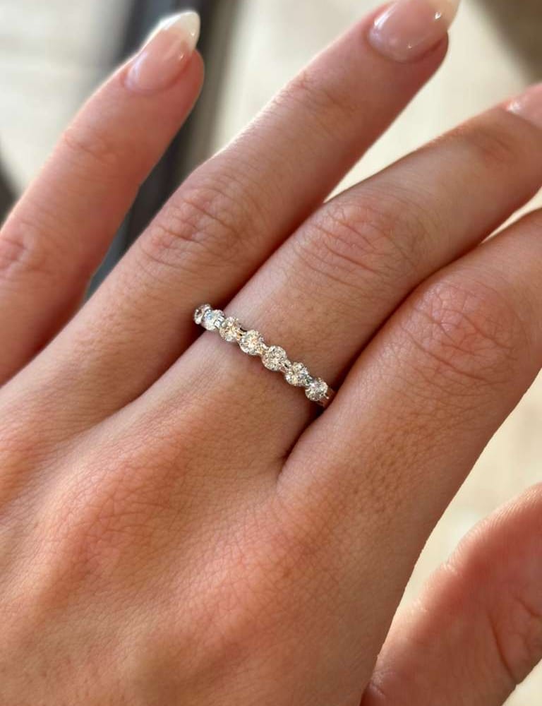 14kwg Nat Dia Band 0.56cttw 2.2gr