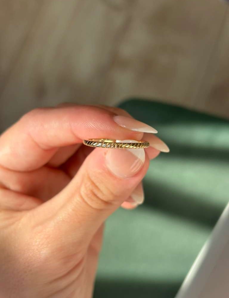 14kyg Lds Wedding Band 1.9gr 1.89mm