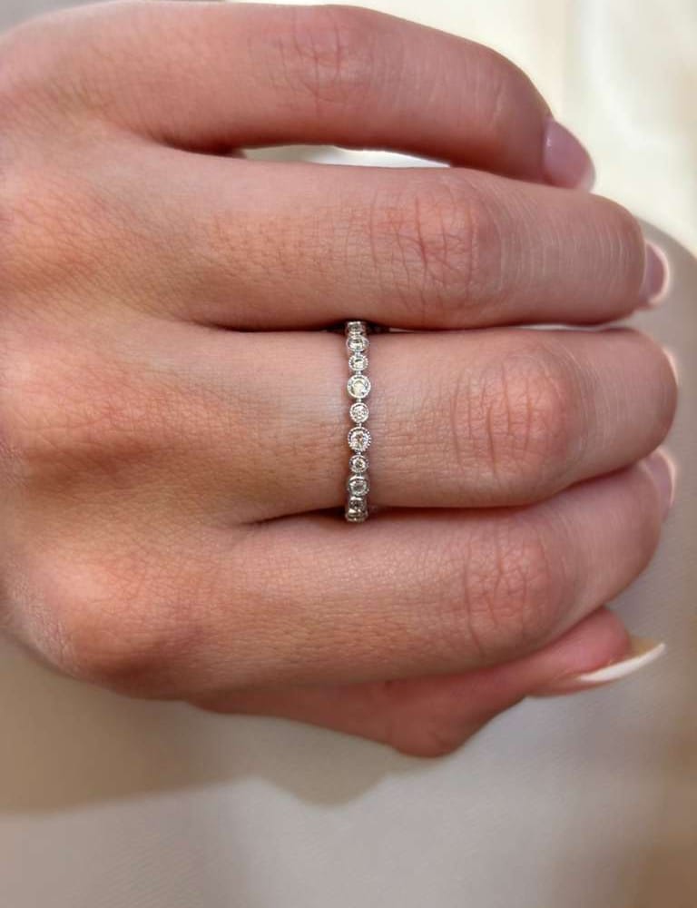 14 KT W/G .25 DIAMOND 1.8 GRAM