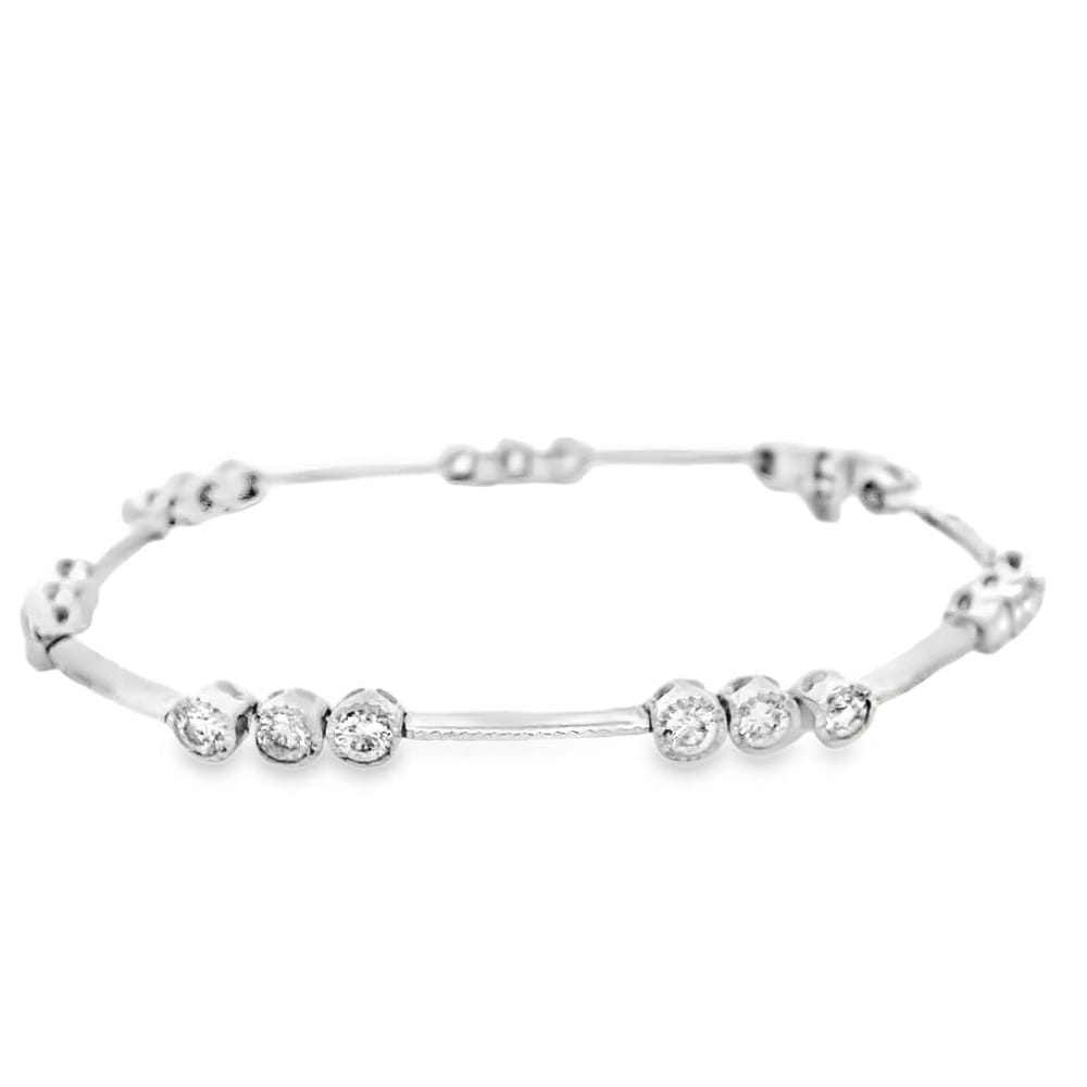 Classic 3 Station Diamond Bracelet