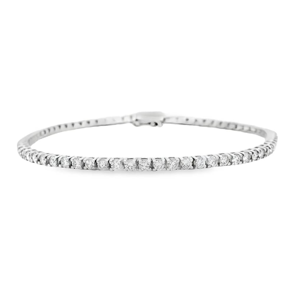 Classic 2.7 Carat Diamond Round Tennis Bracelet