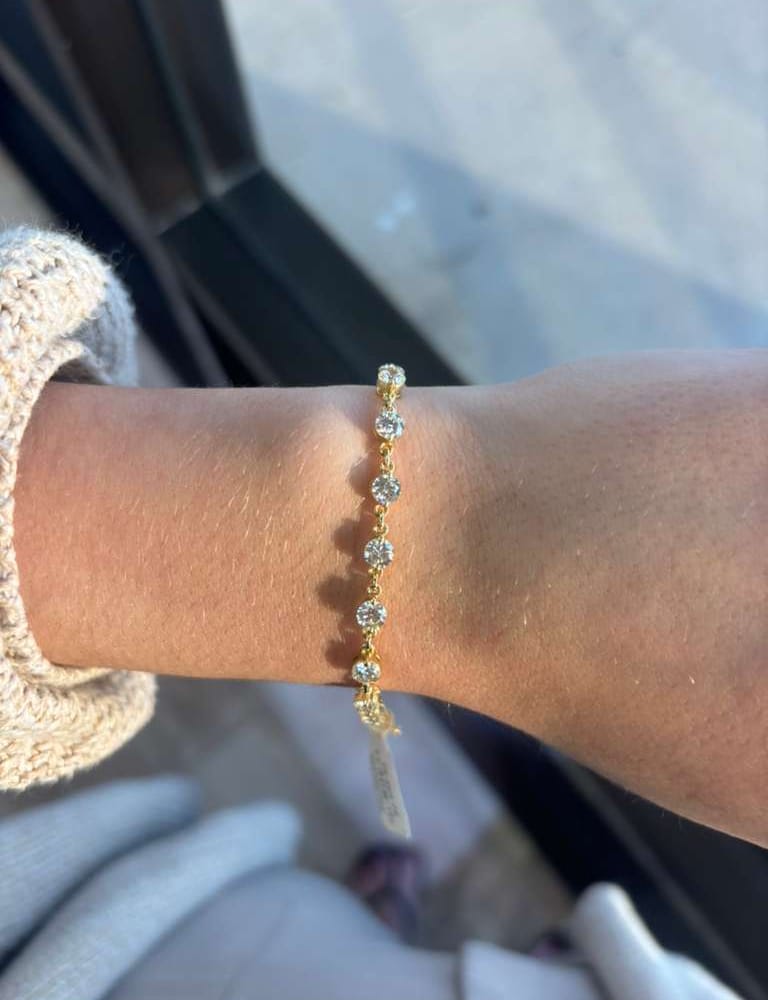 18kyg Diamond Bracelet 4.91cttw