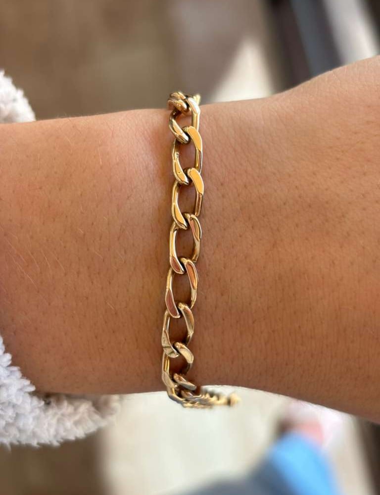 10kyg Cuban Curb Link Bracelet 11.24gr