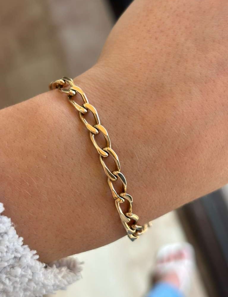 10kyg Cuban Curb Link Bracelet 11.24gr