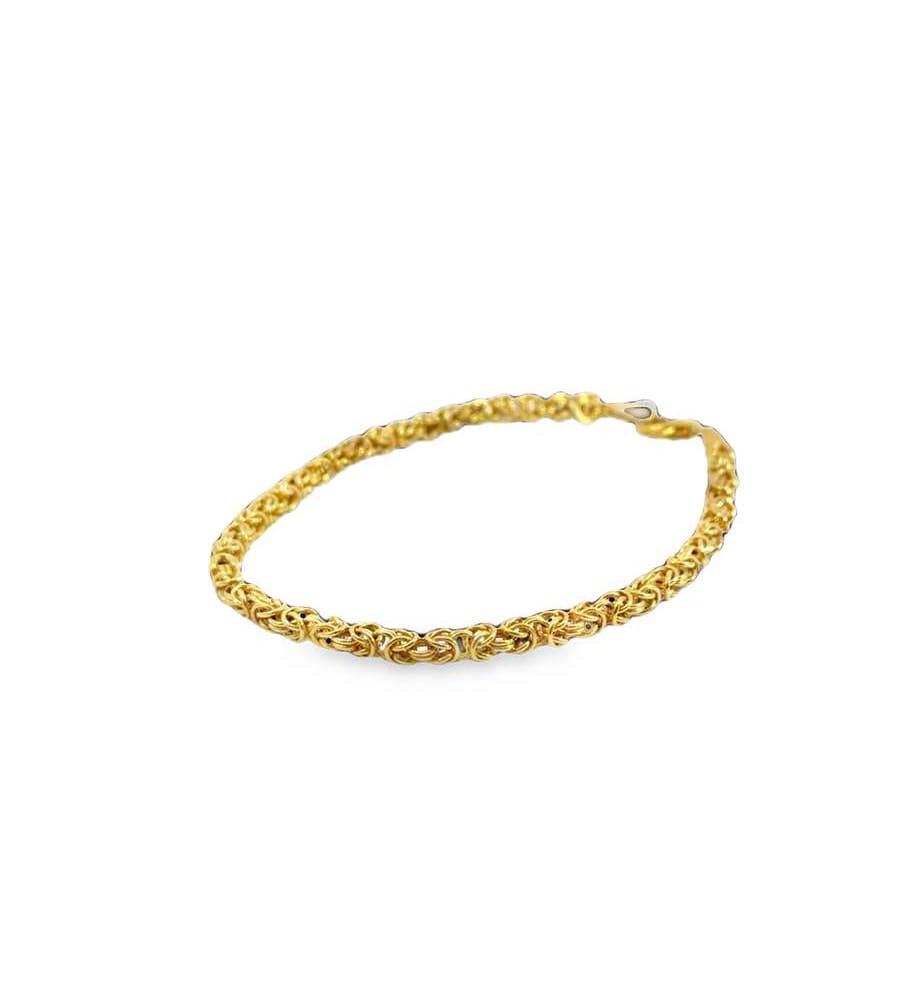 14kyg Bizantine Bracelet 2.57gr