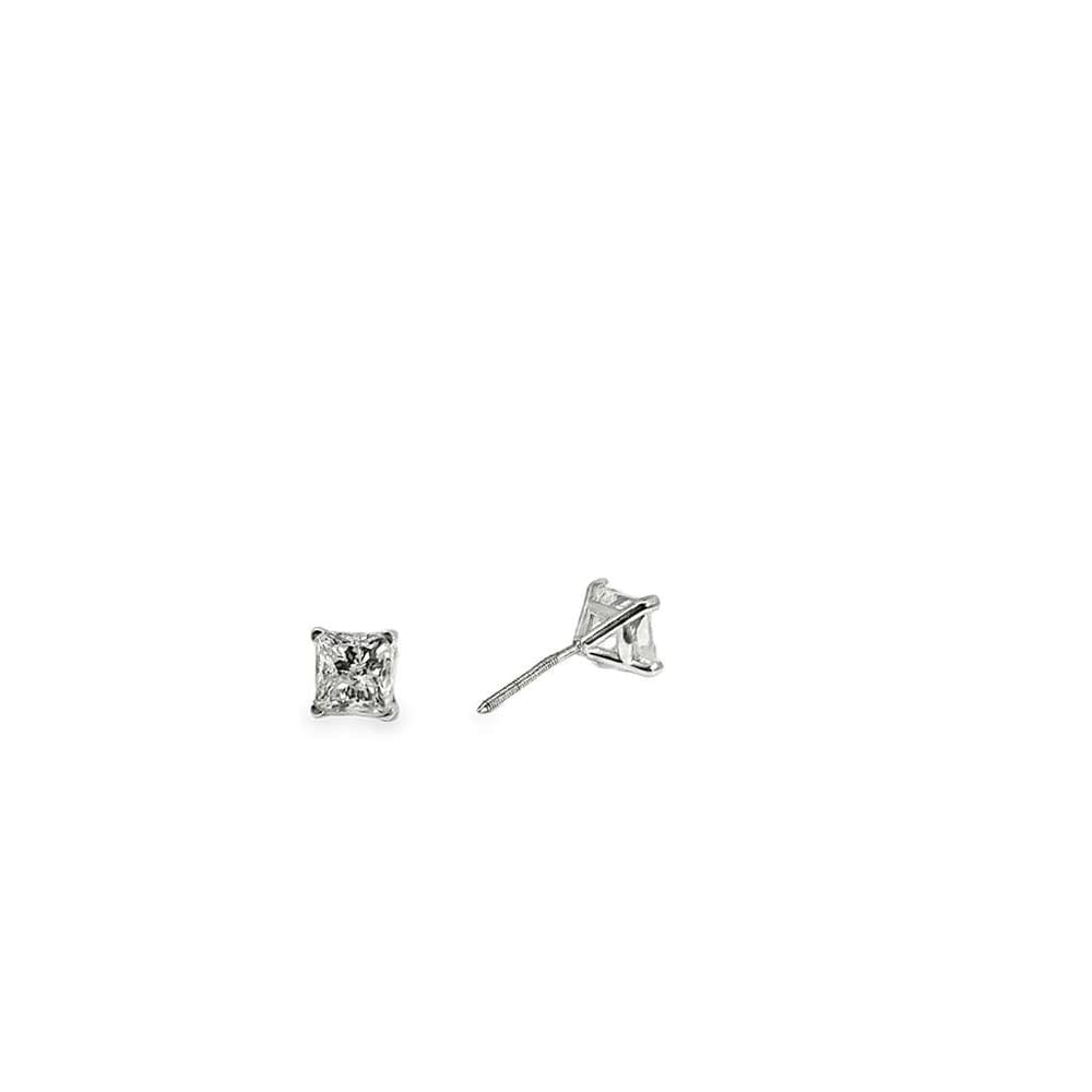 Dia Princess studs 2.00 CTW H/I-I1